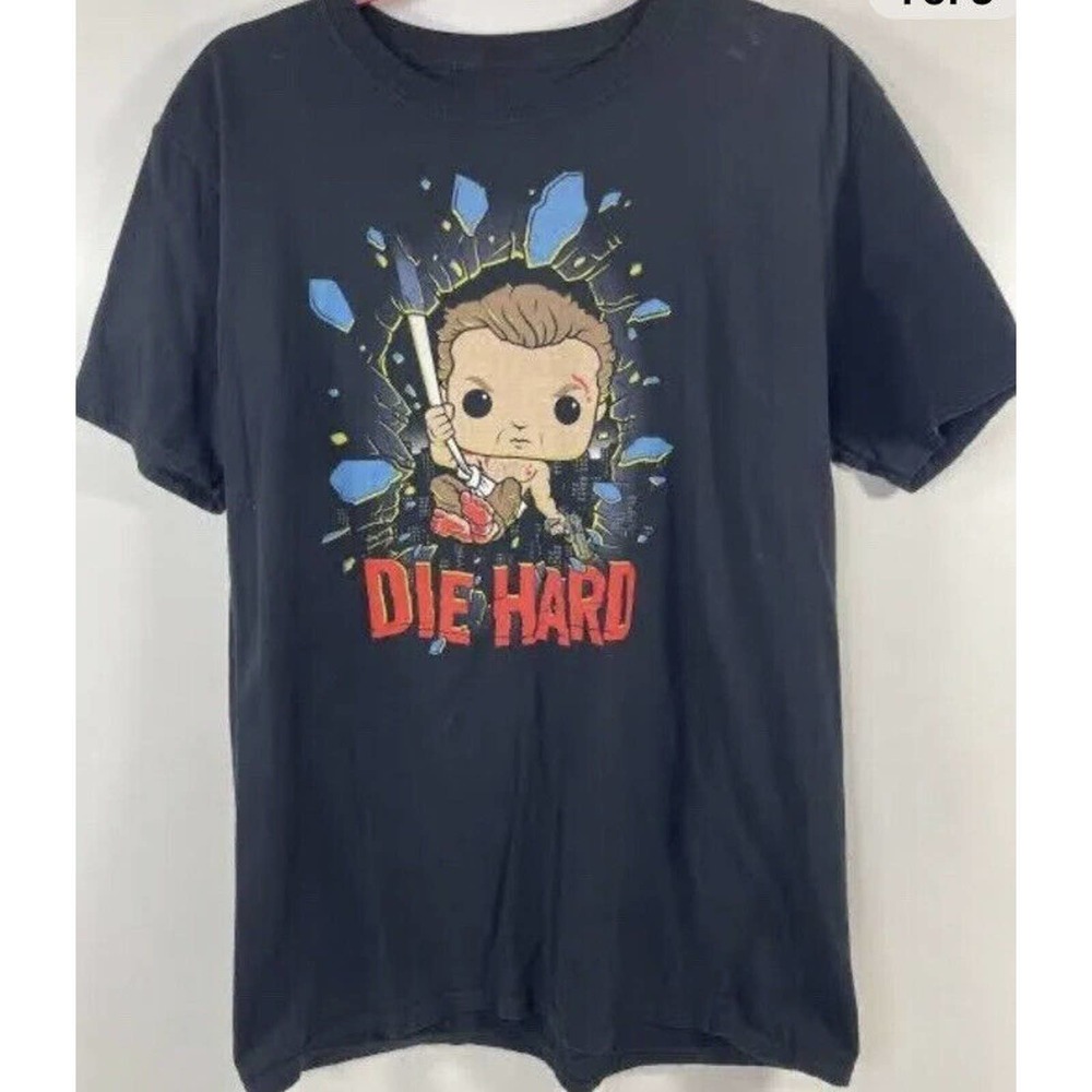 Funko Pop! Tees Die Hard John McClane T-Shirt Target Size Large T-Shirt